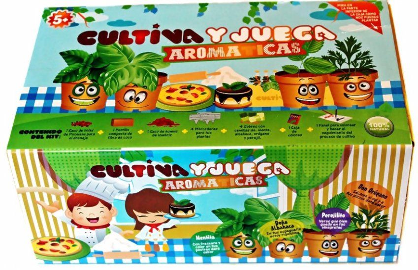 Cultiva y Juega Aromáticas