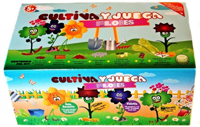 Cultiva y Juega Flores