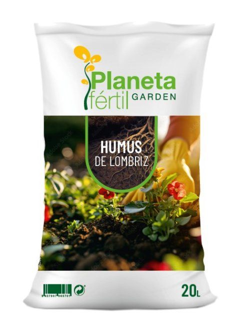 HUMUS PLANETA FÉRTIL 20 LITROS