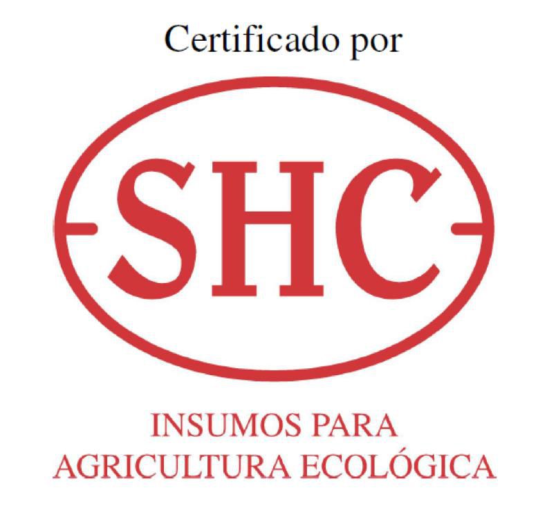Certificado agricultura ecológica